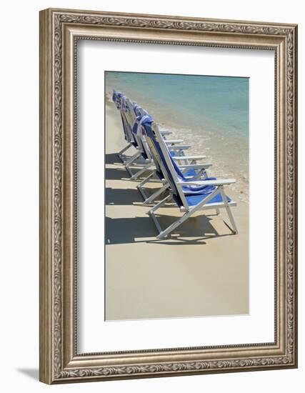 Beach Chairs-benshots-Framed Photographic Print