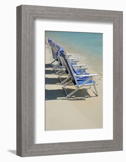 Beach Chairs-benshots-Framed Photographic Print