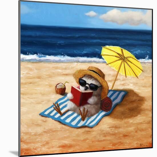 Beach Chick-Lucia Heffernan-Mounted Art Print