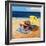 Beach Chick-Lucia Heffernan-Framed Art Print