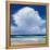 Beach Clouds II-Julia Purinton-Framed Stretched Canvas