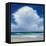 Beach Clouds II-Julia Purinton-Framed Stretched Canvas