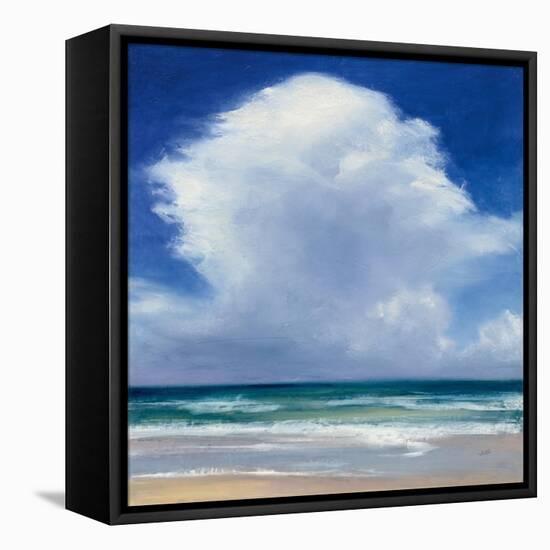 Beach Clouds II-Julia Purinton-Framed Stretched Canvas