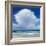 Beach Clouds II-Julia Purinton-Framed Art Print