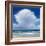 Beach Clouds II-Julia Purinton-Framed Art Print