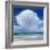 Beach Clouds II-Julia Purinton-Framed Premium Giclee Print