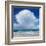 Beach Clouds II-Julia Purinton-Framed Art Print