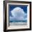 Beach Clouds II-Julia Purinton-Framed Art Print