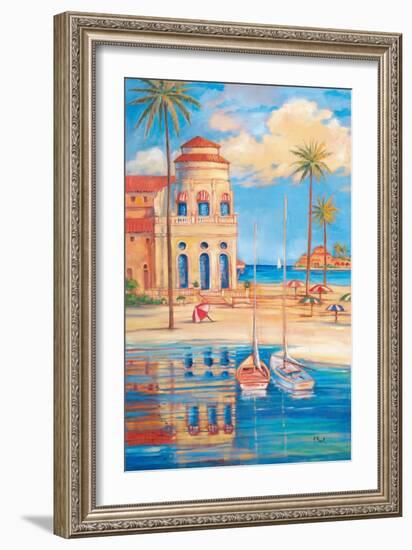 Beach Club I-Paul Brent-Framed Art Print