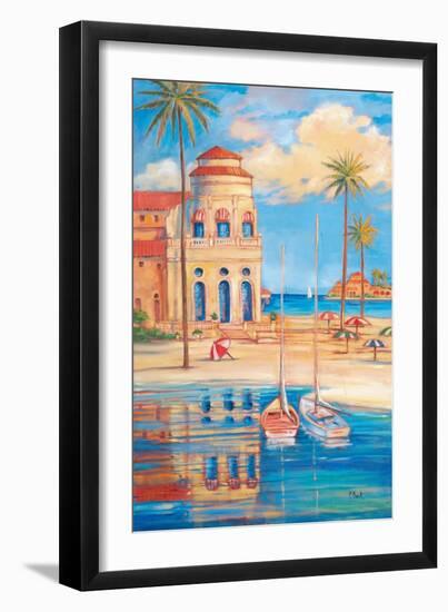 Beach Club I-Paul Brent-Framed Art Print