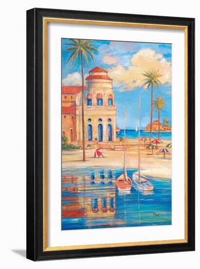 Beach Club I-Paul Brent-Framed Art Print