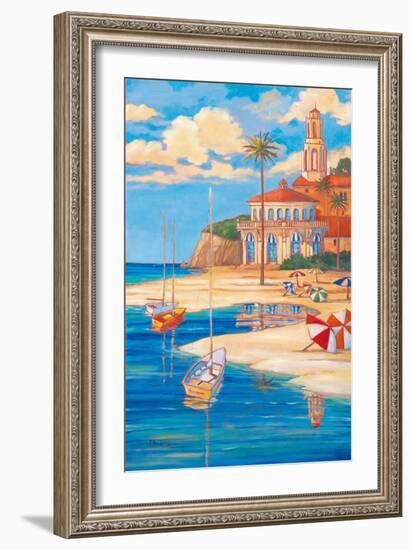 Beach Club II-Paul Brent-Framed Art Print