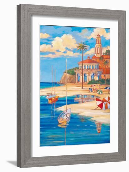 Beach Club II-Paul Brent-Framed Art Print