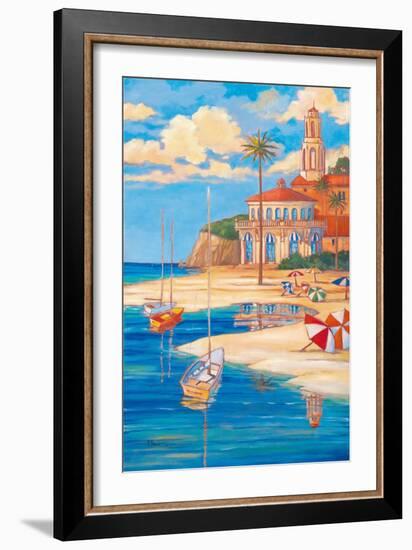 Beach Club II-Paul Brent-Framed Art Print