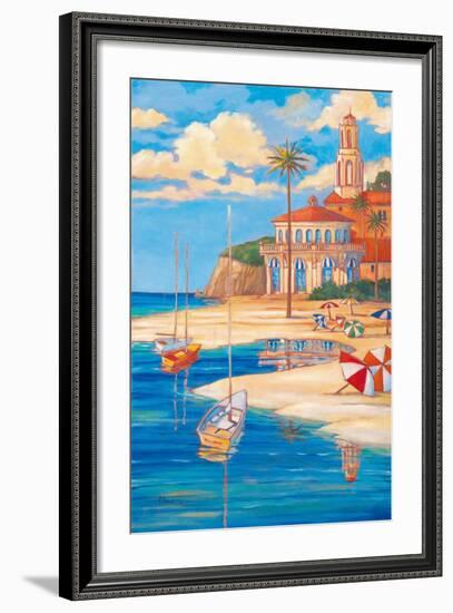 Beach Club II-Paul Brent-Framed Art Print