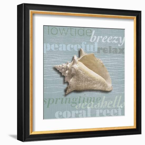 Beach Collection IV-Tandi Venter-Framed Art Print