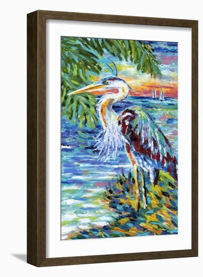 Beach Comber II-Carolee Vitaletti-Framed Art Print