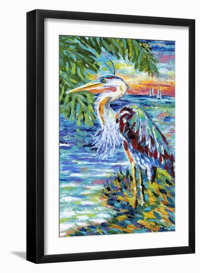 Beach Comber II-Carolee Vitaletti-Framed Art Print