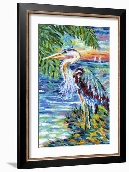 Beach Comber II-Carolee Vitaletti-Framed Art Print