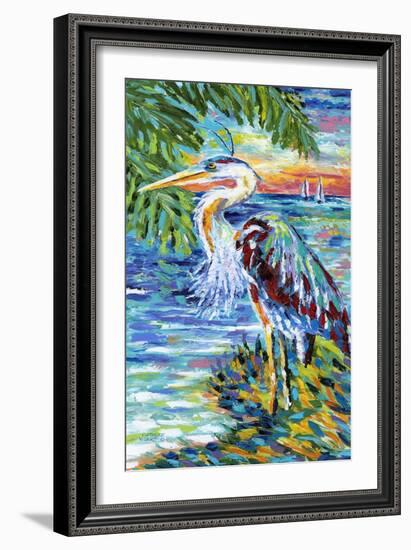 Beach Comber II-Carolee Vitaletti-Framed Art Print