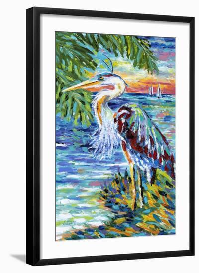 Beach Comber II-Carolee Vitaletti-Framed Art Print