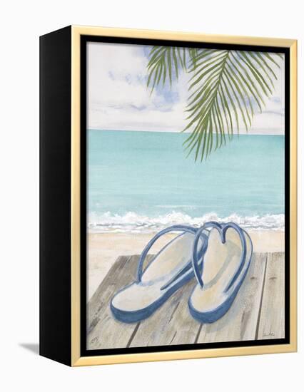 Beach Comfort-Arnie Fisk-Framed Stretched Canvas