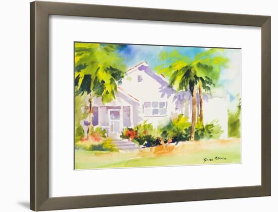 Beach Cottage I-Jane Slivka-Framed Art Print