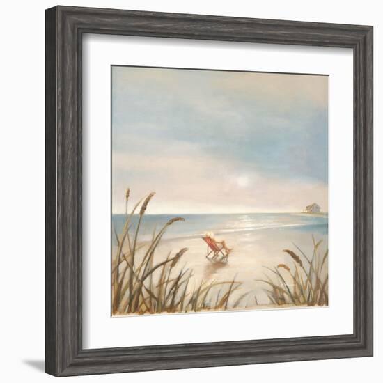 Beach Cottage-Paulo Romero-Framed Art Print