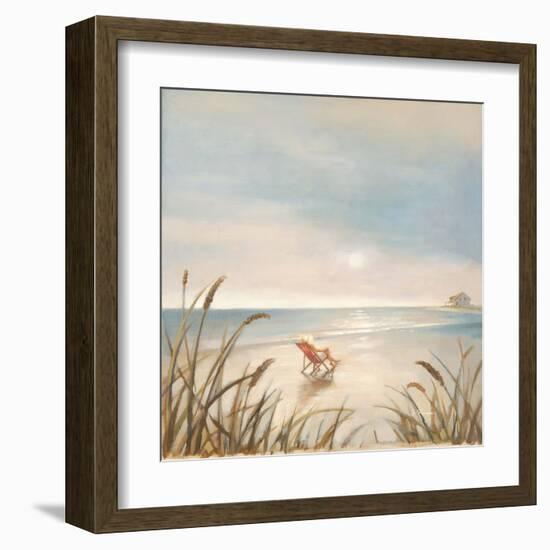 Beach Cottage-Paulo Romero-Framed Art Print