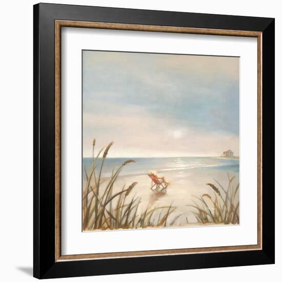 Beach Cottage-Paulo Romero-Framed Art Print