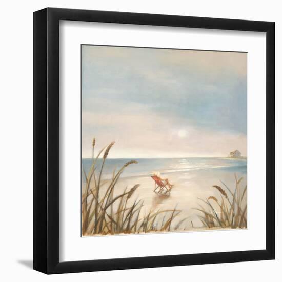 Beach Cottage-Paulo Romero-Framed Art Print