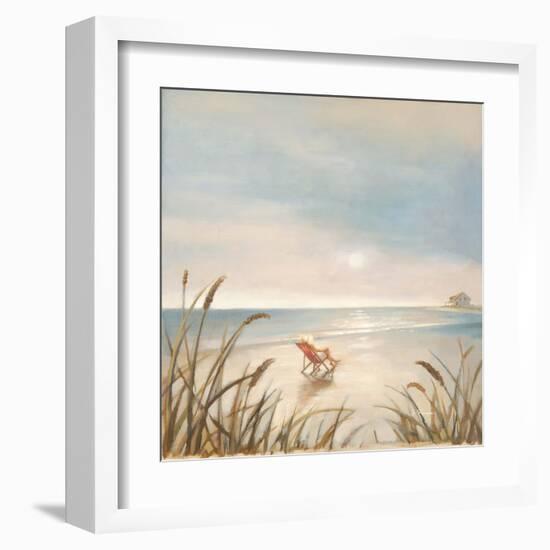 Beach Cottage-Paulo Romero-Framed Art Print