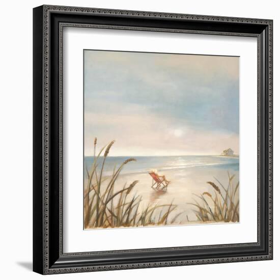 Beach Cottage-Paulo Romero-Framed Art Print