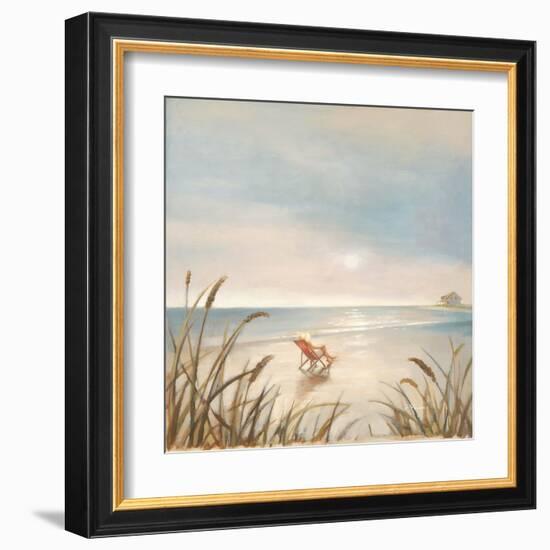 Beach Cottage-Paulo Romero-Framed Art Print