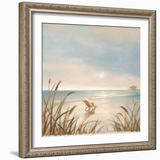 Beach Cottage-Paulo Romero-Framed Art Print