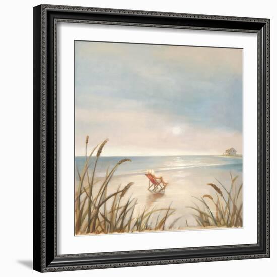 Beach Cottage-Paulo Romero-Framed Art Print