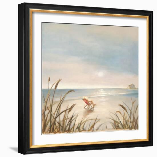 Beach Cottage-Paulo Romero-Framed Art Print