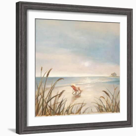 Beach Cottage-Paulo Romero-Framed Premium Giclee Print