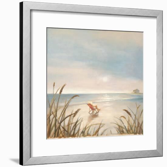 Beach Cottage-Paulo Romero-Framed Premium Giclee Print