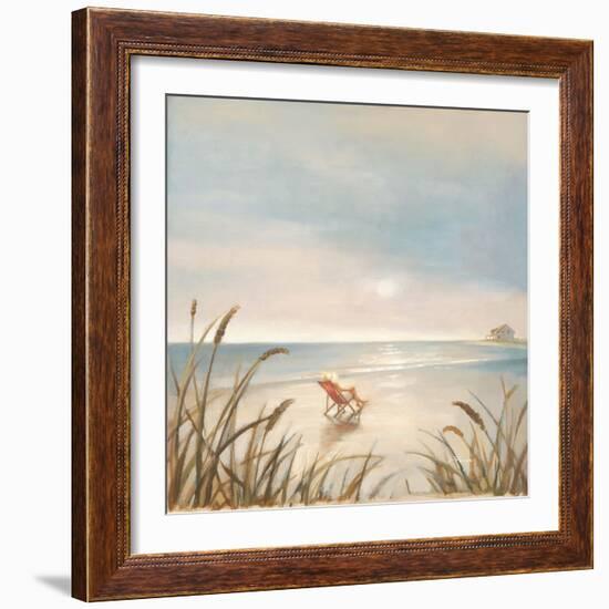 Beach Cottage-Paulo Romero-Framed Premium Giclee Print