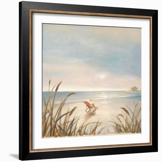 Beach Cottage-Paulo Romero-Framed Premium Giclee Print