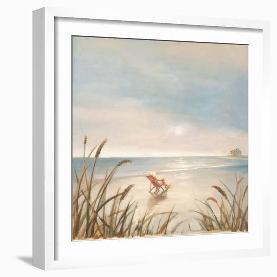 Beach Cottage-Paulo Romero-Framed Premium Giclee Print