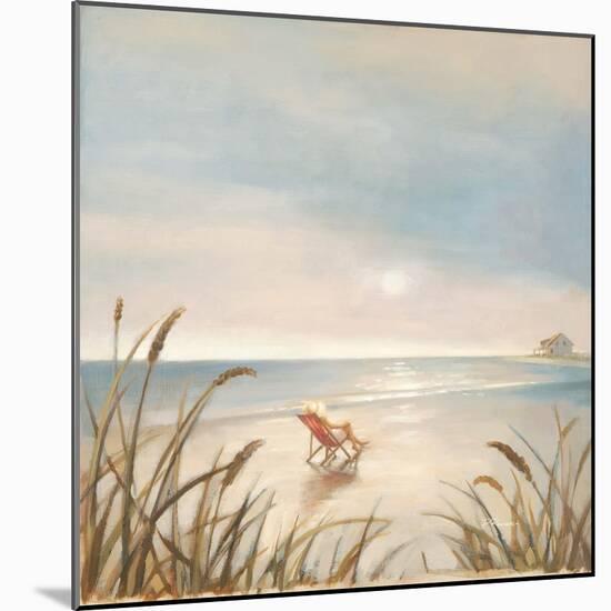 Beach Cottage-Paulo Romero-Mounted Premium Giclee Print