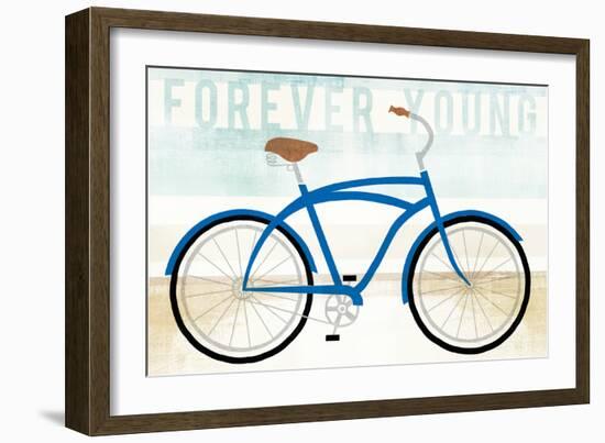 Beach Cruiser Boys I-Michael Mullan-Framed Art Print