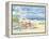 Beach Cruiser Cottage I-Paul Brent-Framed Stretched Canvas