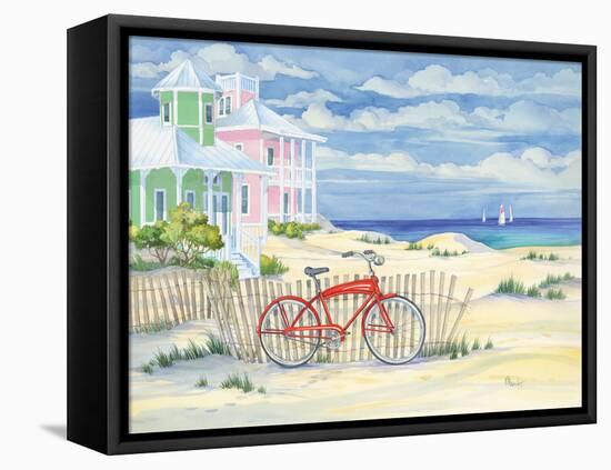 Beach Cruiser Cottage I-Paul Brent-Framed Stretched Canvas