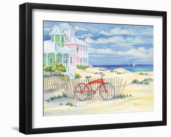 Beach Cruiser Cottage I-Paul Brent-Framed Premium Giclee Print