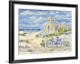 Beach Cruiser Cottage II-Paul Brent-Framed Art Print