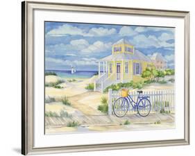 Beach Cruiser Cottage II-Paul Brent-Framed Art Print