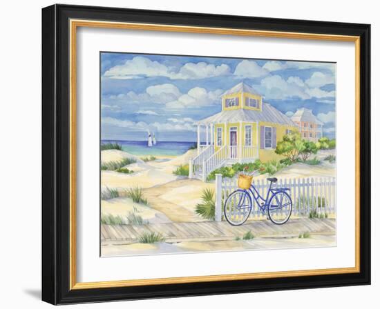 Beach Cruiser Cottage II-Paul Brent-Framed Premium Giclee Print